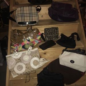 All authentic designer bags